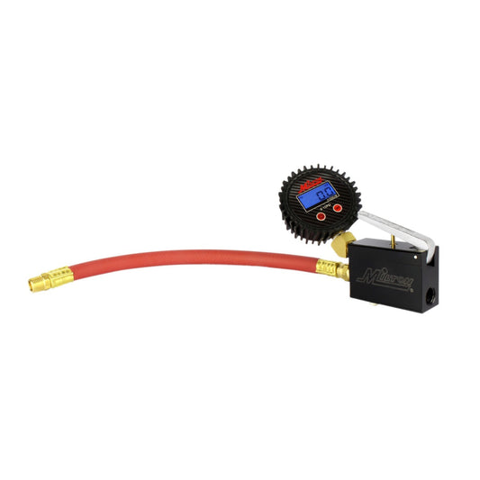 Digital High Volume Dunnage Bag Inflator 15" 2-Braid EPDM Hose, 3/8 MNPT Outlet (0-15 PSI)