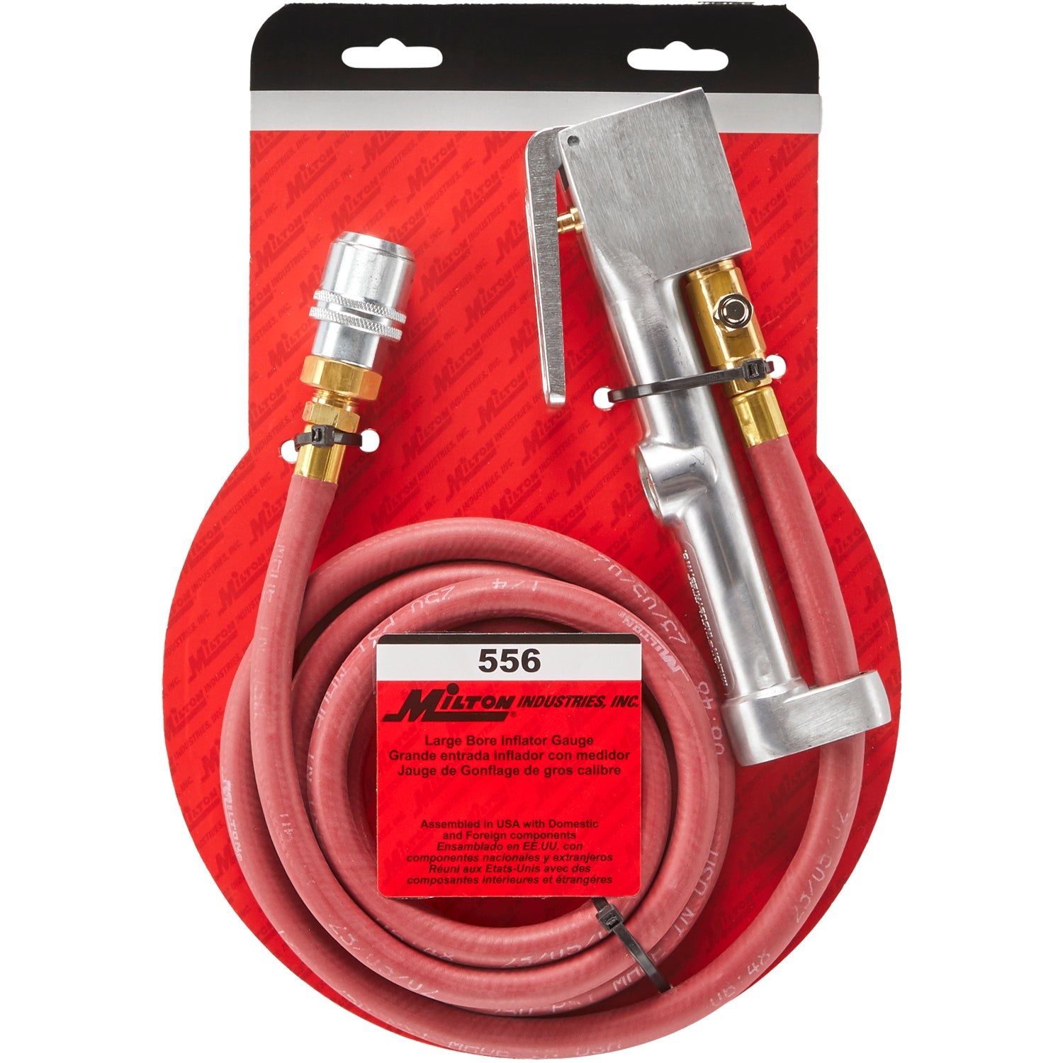 Large Object Inflator Large Bore Inflator Gauge | Milton Industries – STECK Manufacturing