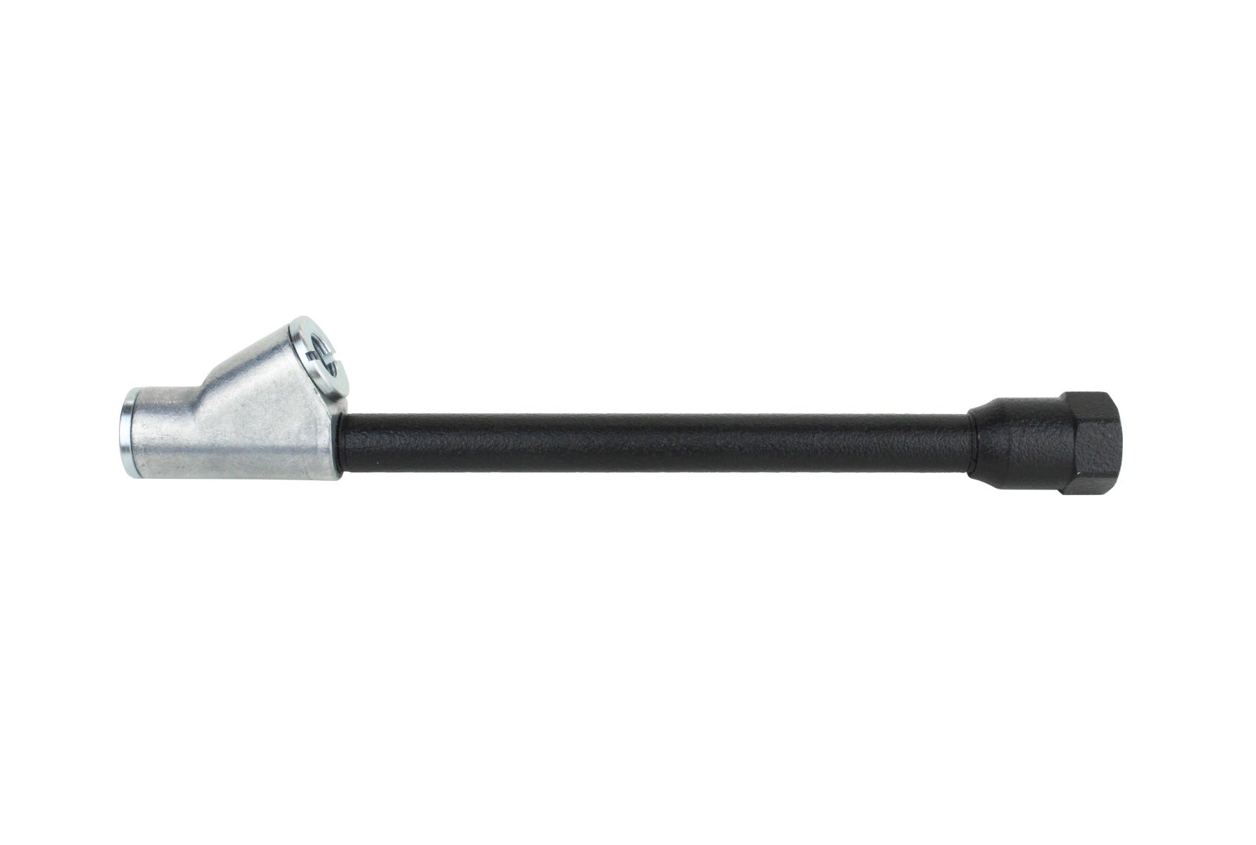 Dual Foot Straight Lock-On Chuck Matte Black Poly Finish, 1/4