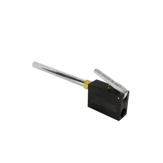 Analog Bayonet Dunnage Bag Inflator 15" Extended Reach Brass Tube 3/8" ID, 3/8 MNPT Swivel Outlet (1-10 PSI)