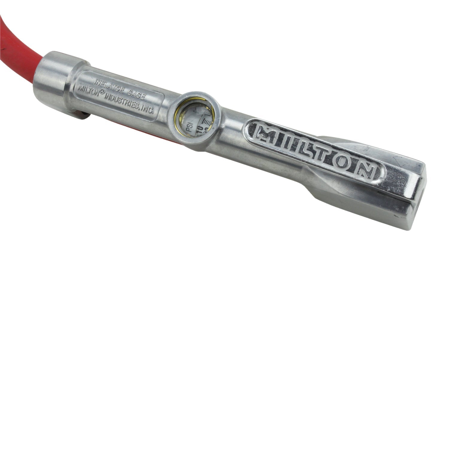 Heavy-Duty Dual Head Air Chuck Inflator Gauge with Swivel - 10-160 PSI