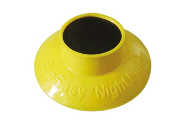 A yellow color Big Easy night light