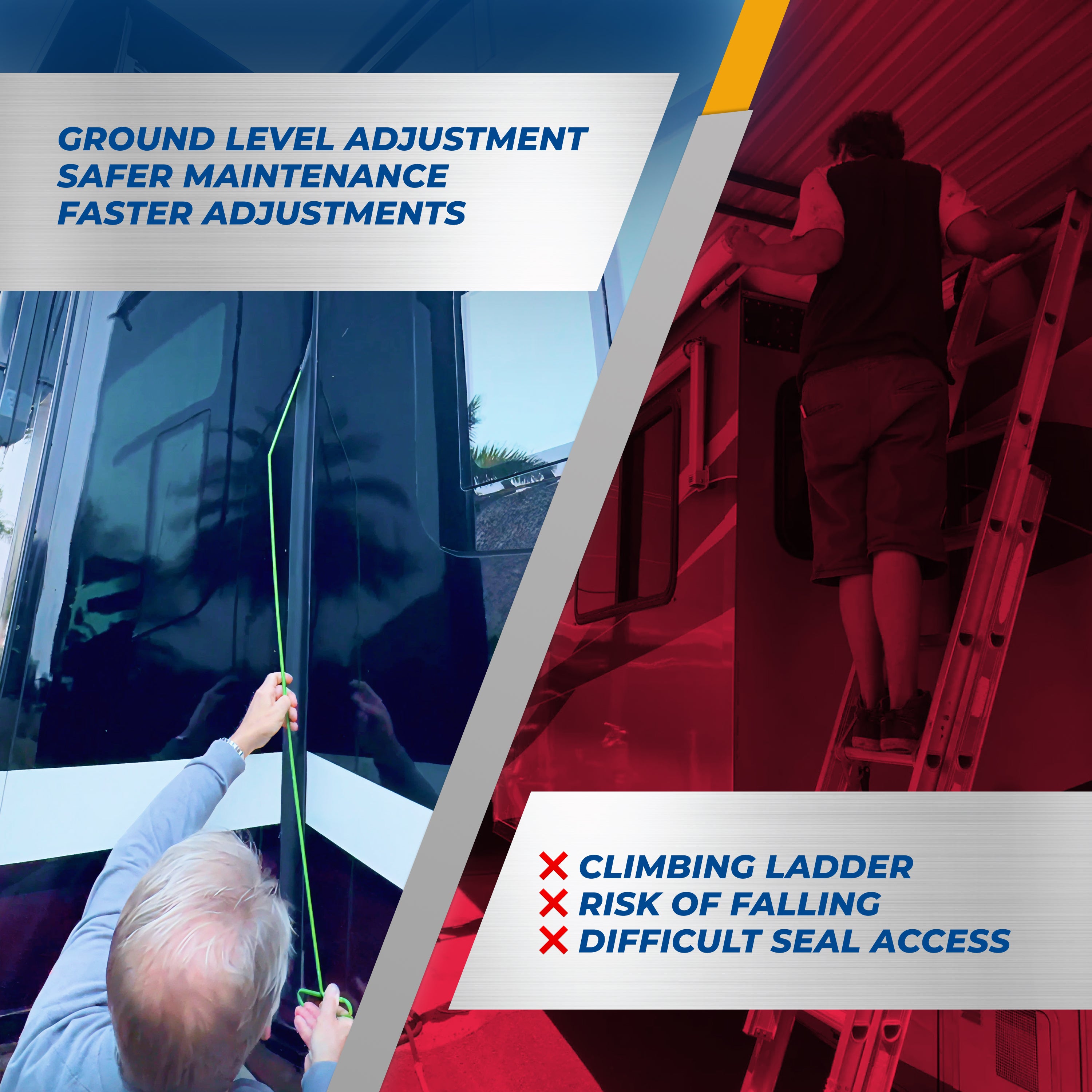 RV Slide-Out Seal Flipper™ Tool – LT140-RV