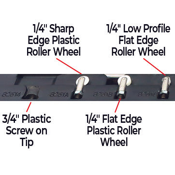 Roller Rod Paintless Dent Removal and Repair PDR Kit #LT825D