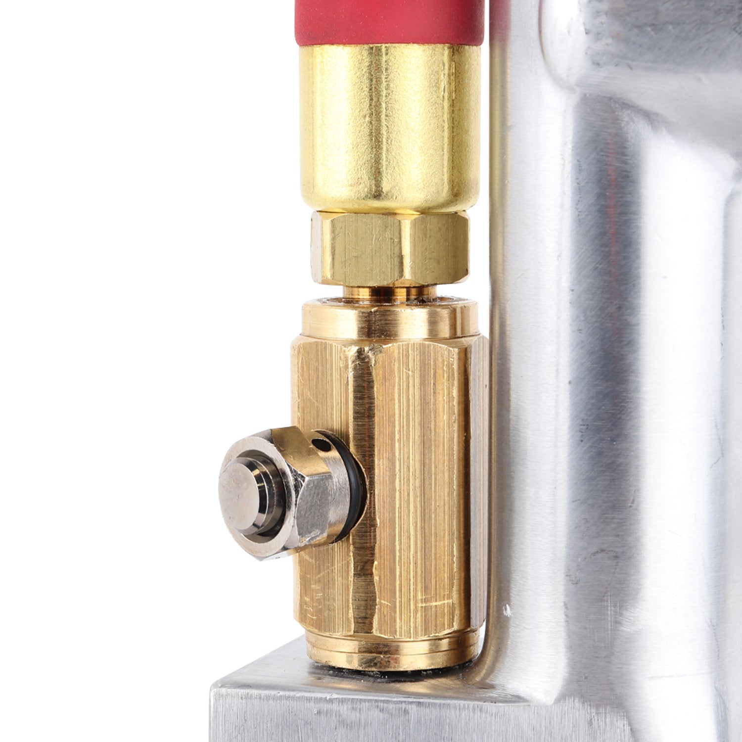 Straight Head Air Chuck Inflator Gauge