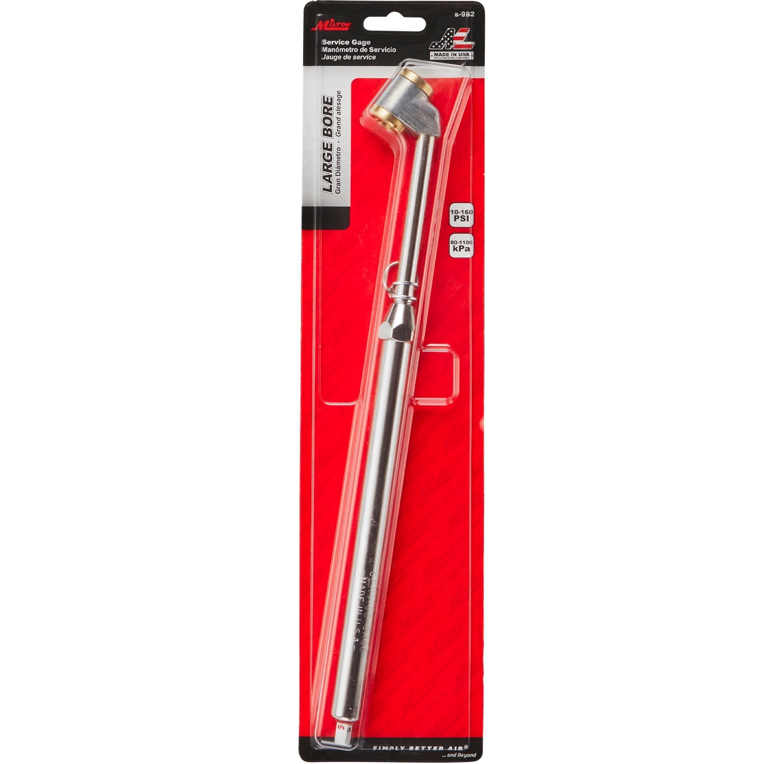 Large Bore Dual Head Chuck Service Gauge
