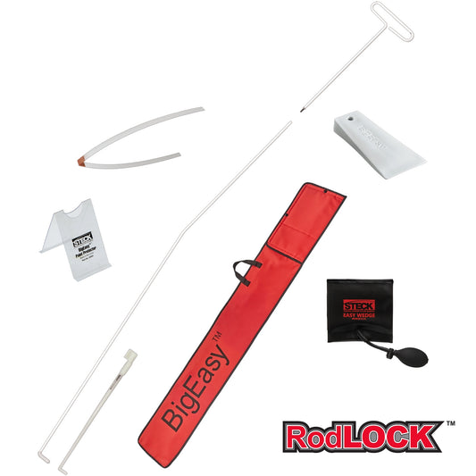 BigEasy® 2pc Deluxe Emergency Vehicle Access Tool – 8-Piece, 67" RodLOCK™ Extended Reach and Easier Storage