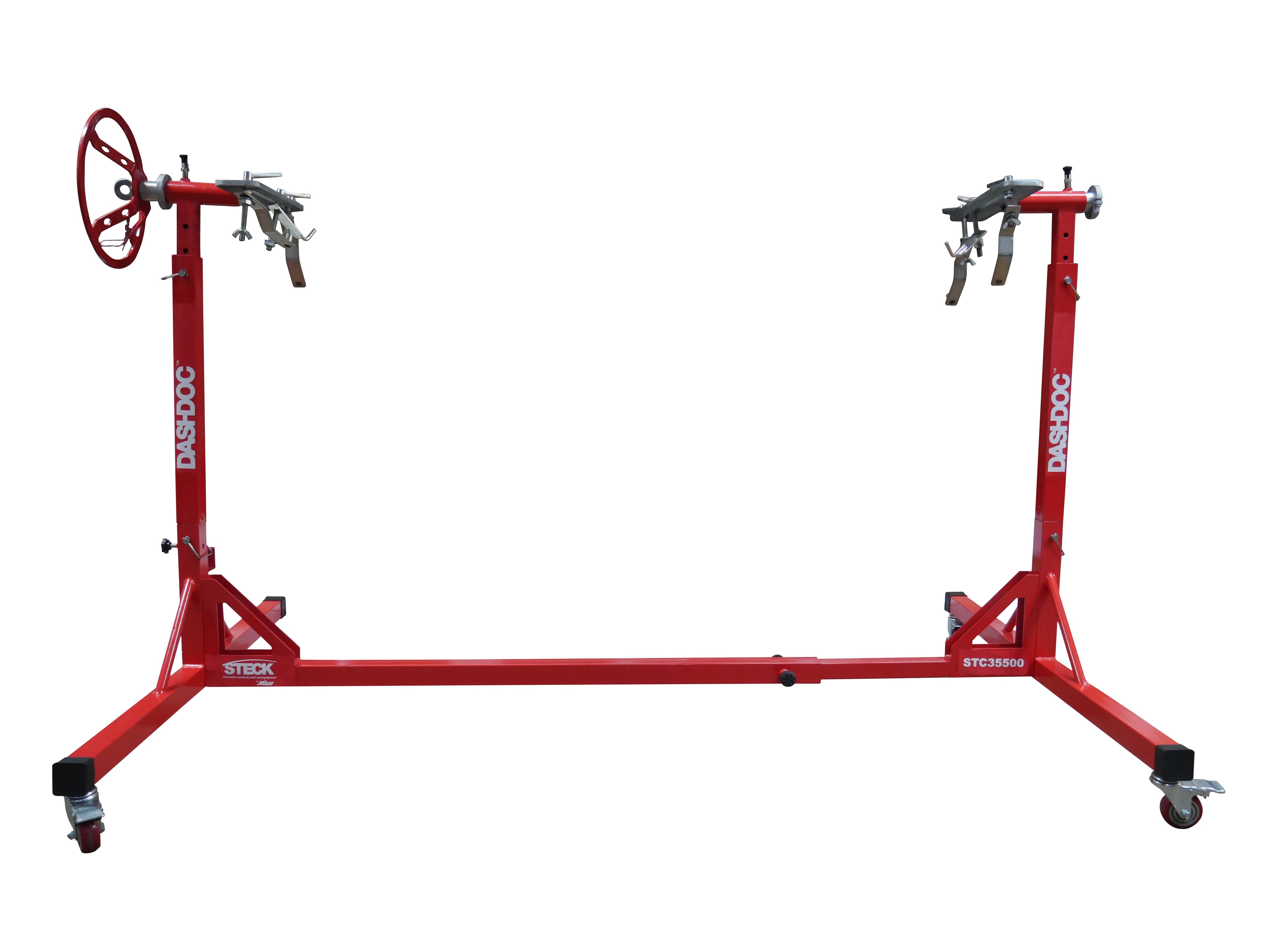 DashDoc™ STC35500 Dashboard Service Workstation – Mobile 360° Rotating Dashboard Support Platform