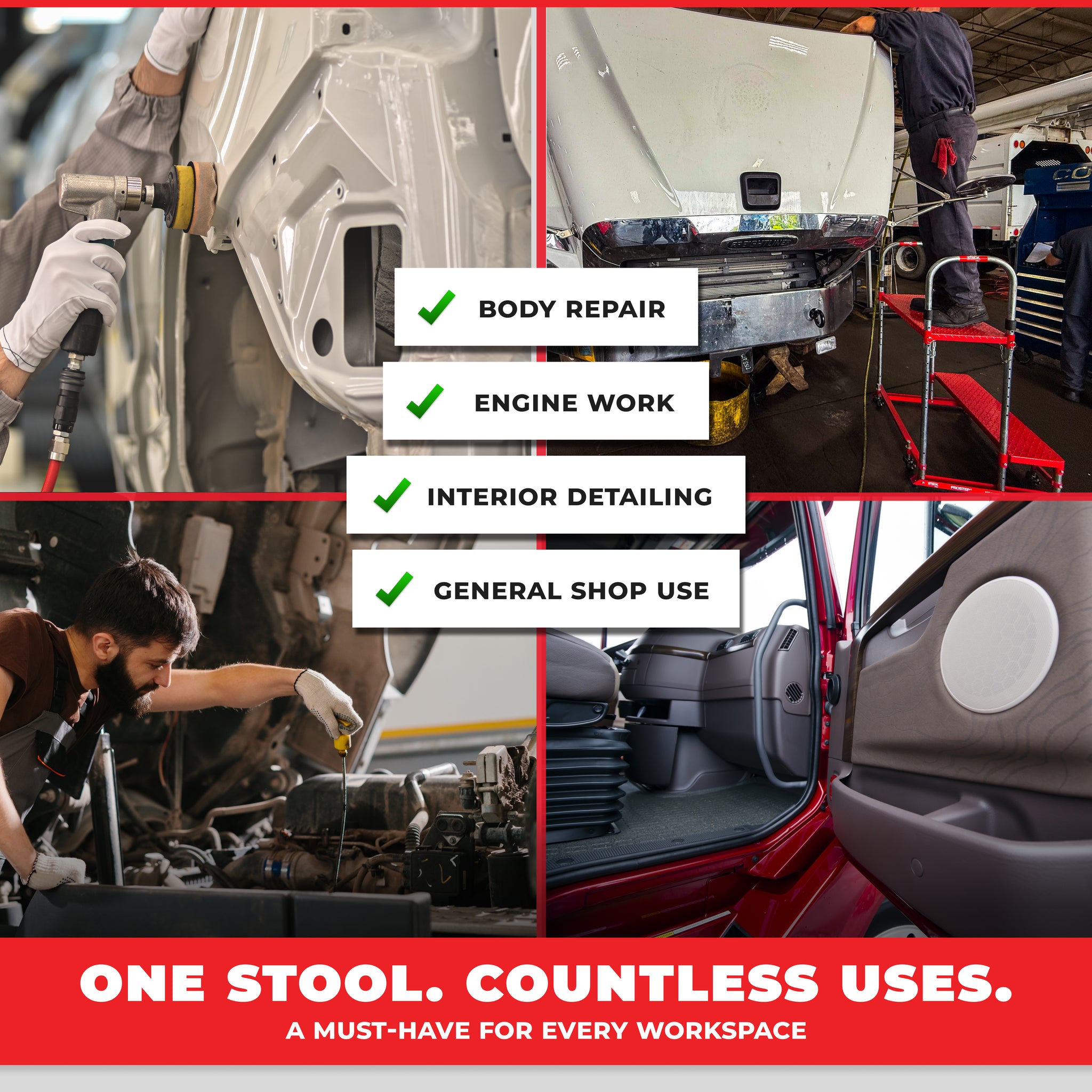 PROSTEP™2 Heavy-Duty Shop Step Platform