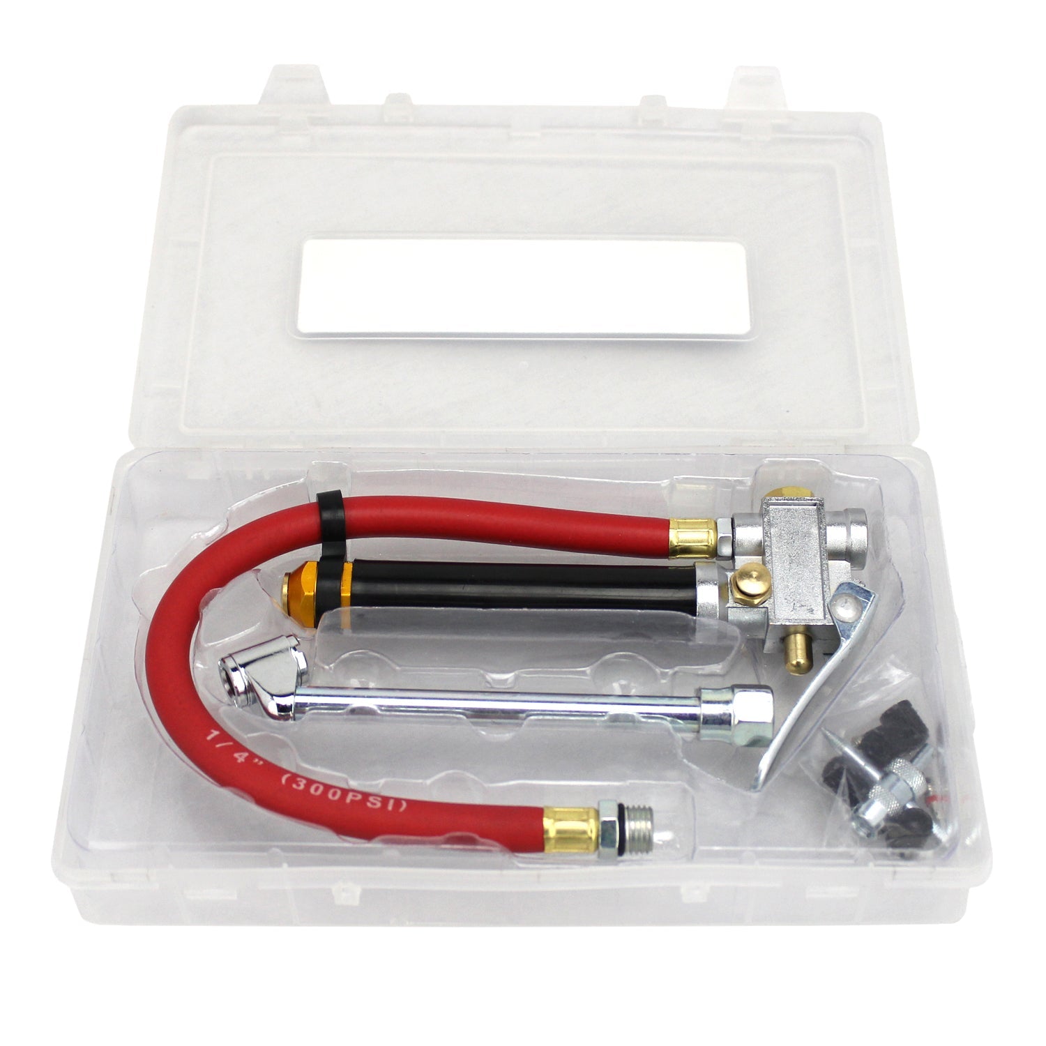EXELAIR® Analog Bayonet Tire Inflator Gauge Kit - 13