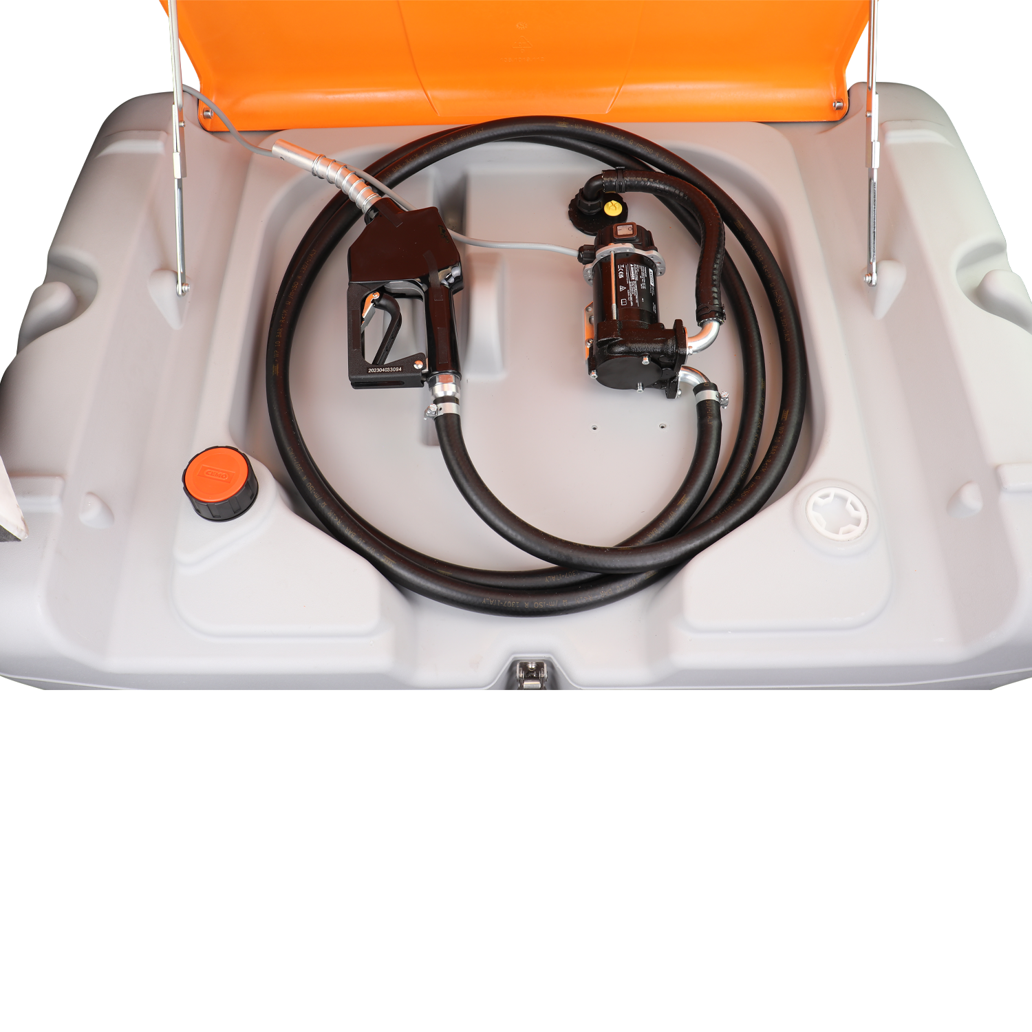 ZEFS-55LP - 55-Gallon Low-Profile Portable Diesel Fueling Station ZEFS-55LP - 55-Gallon Low-Profile Portable Diesel Fueling Station