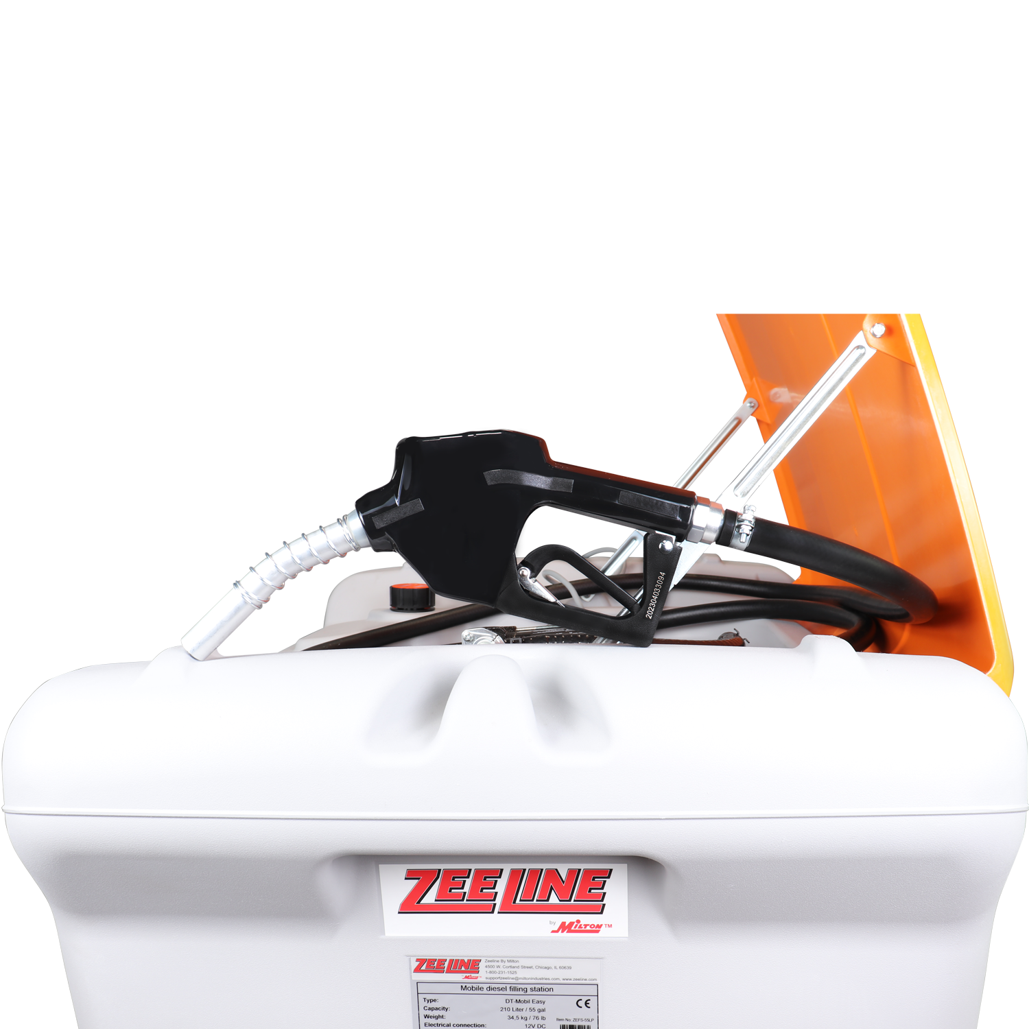 ZEFS-55LP - 55-Gallon Low-Profile Portable Diesel Fueling Station