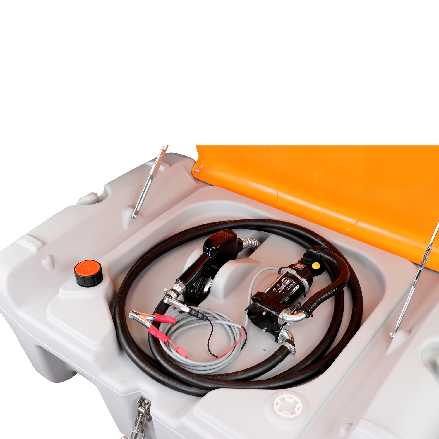 ZEFS-55LP - 55-Gallon Low-Profile Portable Diesel Fueling Station ZEFS-55LP - 55-Gallon Low-Profile Portable Diesel Fueling Station
