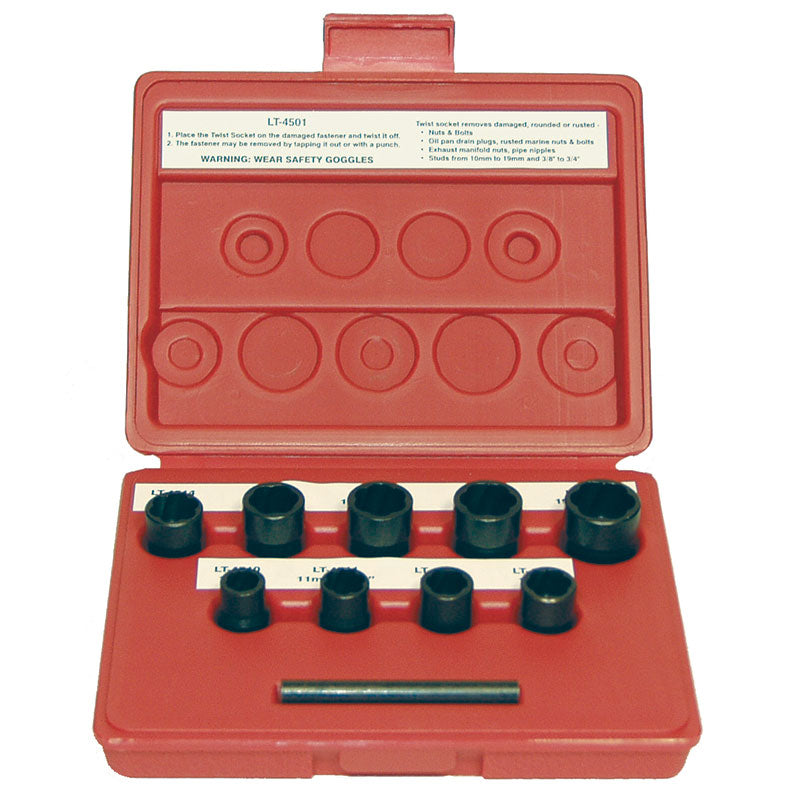 3/8″ Drive 9 Piece Twist Socket Fastener Removal System – STECK ...