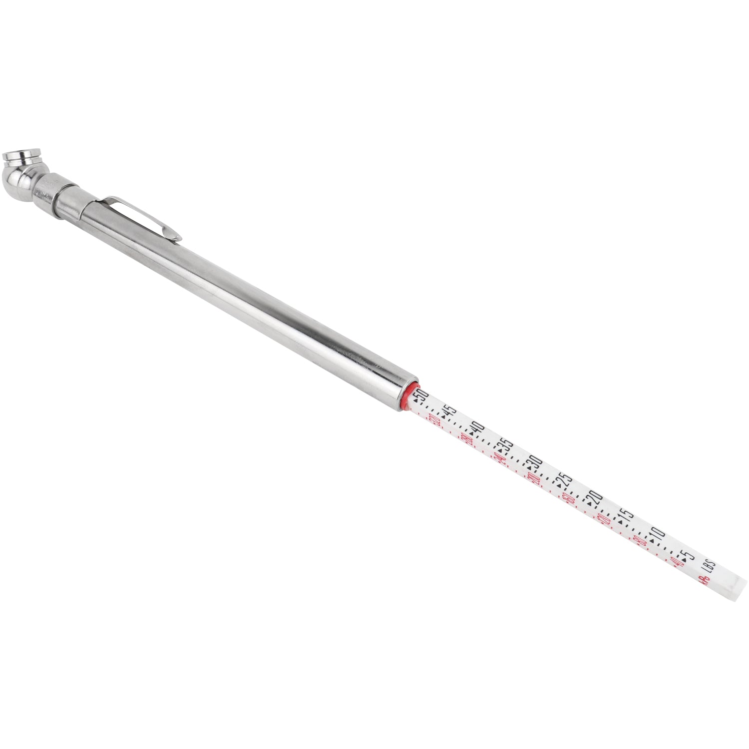 Tire Pressure Gauge, 5-50 PSI Single Head Air Chuck(Box of 100)
