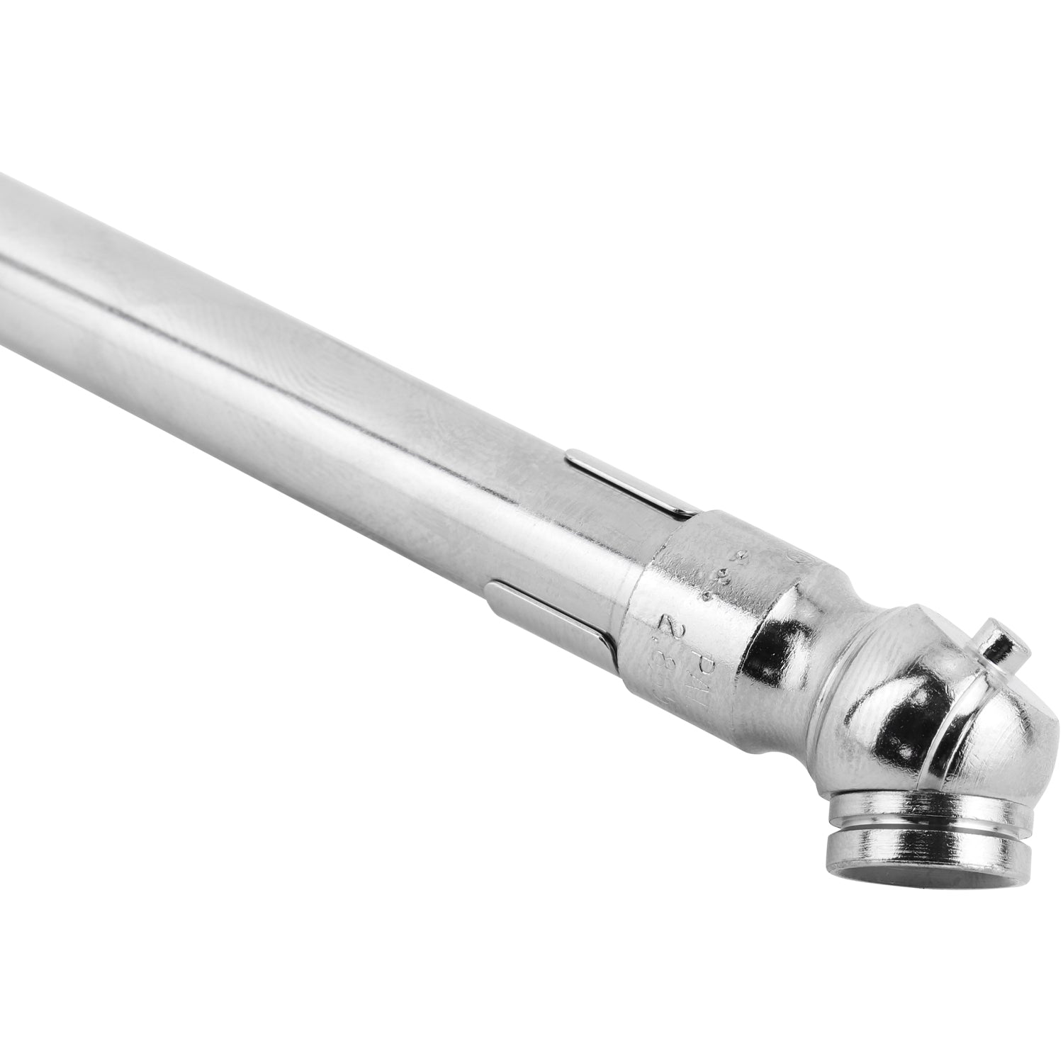 Air/Water-Filled Tire Pressure Gauge, 5-50 PSI Single Head Air Chuck (Box of 10)