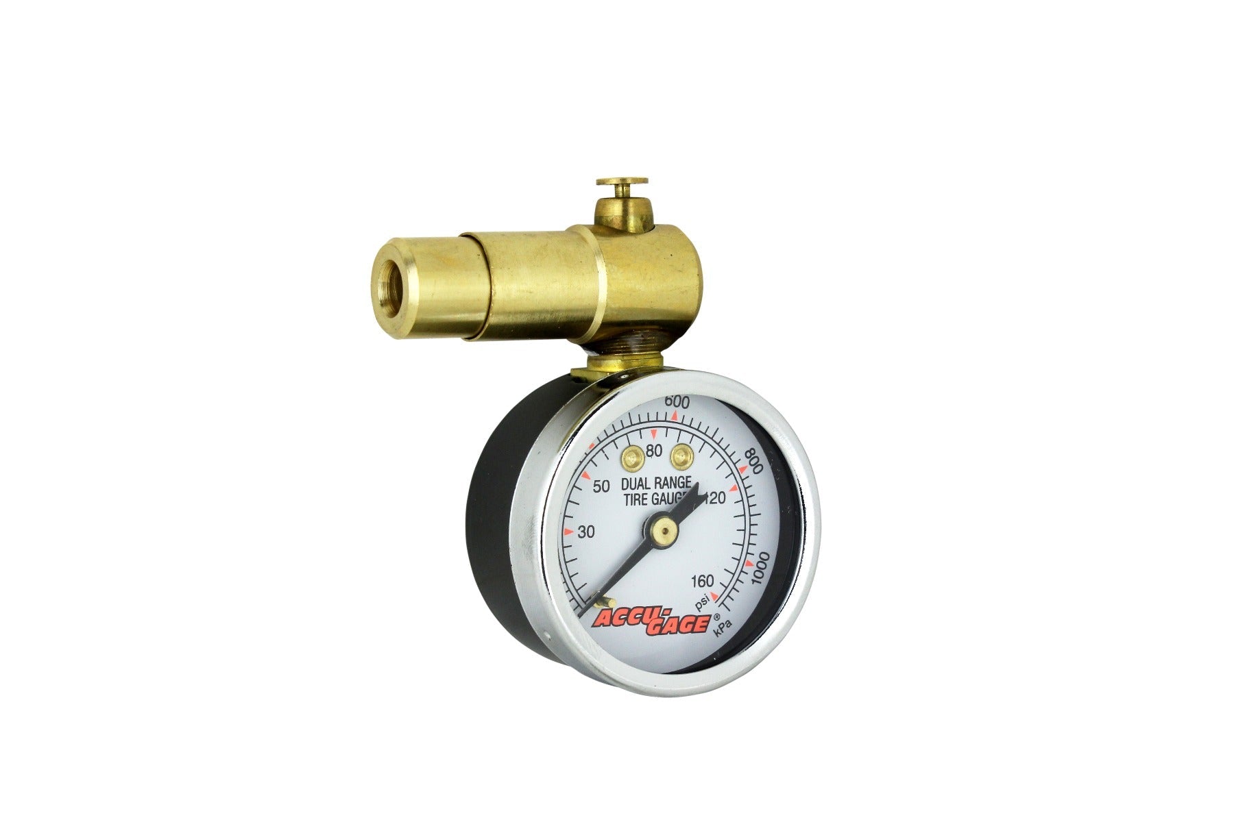 Accu-Gage Milton PR160BX – Manometro Per Valvole Presta Con Valvola Di Spurgo – Bici
