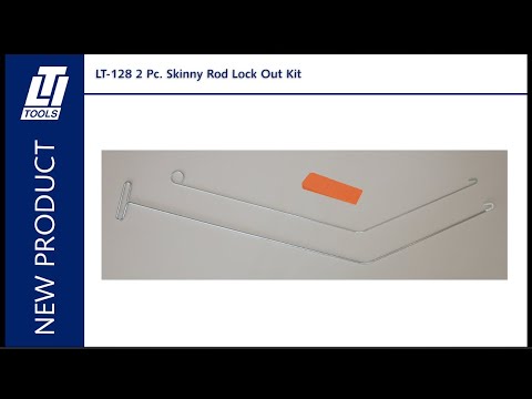 LT-128 2-Piece Skinny Rod Lockout Kit